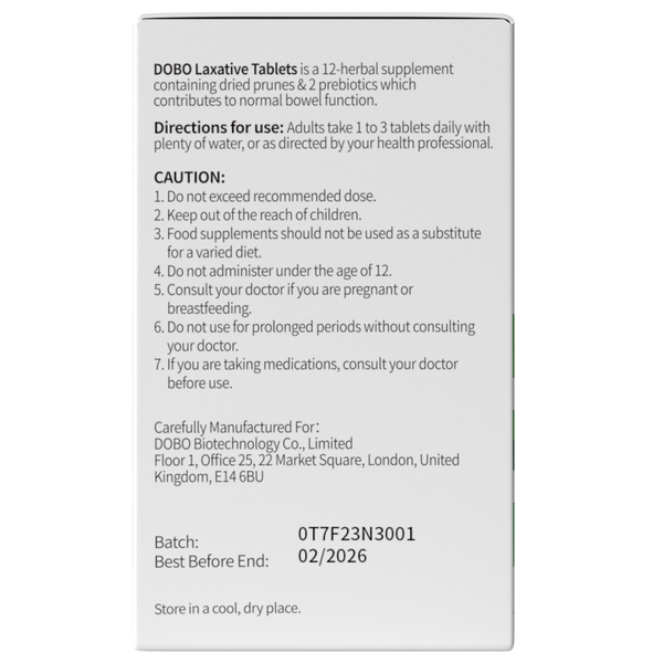 Laxative Tablets 80 tablets