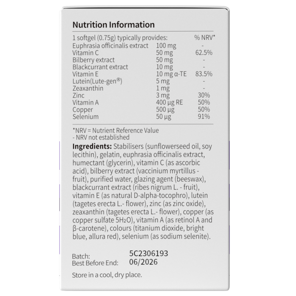 Lutein Vision Guard 60 Softgels