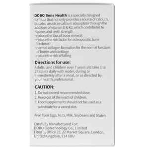 Bone Health Calcium 90 Tablets