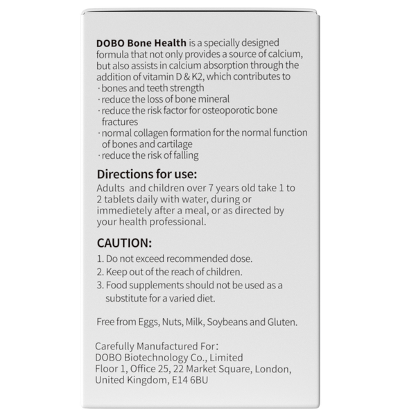 Bone Health Calcium 90 Tablets