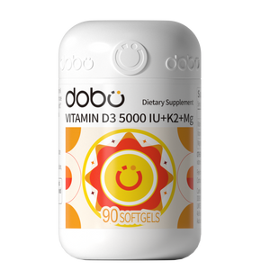 DOBO Vitamin D3 5000IU + K2 + Magnesium